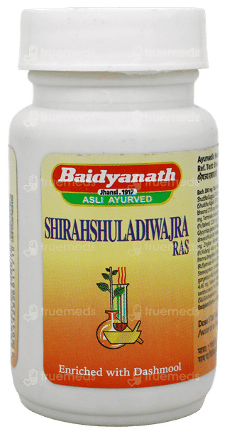 Baidyanath Shirahshuladiwajra Ras Tablet 40