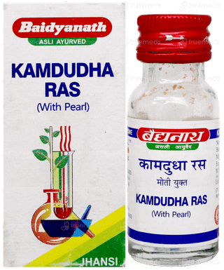 Baidyanath Kamdudha Ras With Pearl Tablet 50
