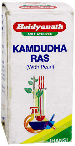 Baidyanath Kamdudha Ras With Pearl Tablet 50