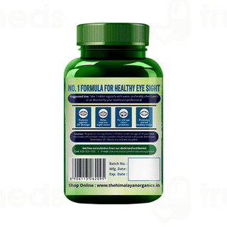 Himalayan Organics Plant Based Eye Care Tablet 60