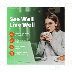 Himalayan Organics Plant Based Eye Care Tablet 60