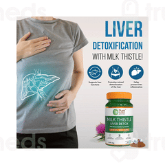 Pure Nutrition Milk Thistle Liver Detox Tablet 60