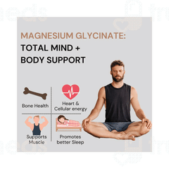 Pure Nutrition Magnesium Glycinate With Zinc Tablet 60