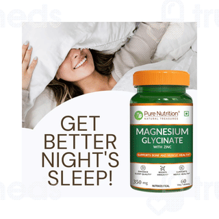 Pure Nutrition Magnesium Glycinate With Zinc Tablet 60