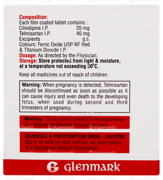 Telma Ln 40/20 Tablet 15