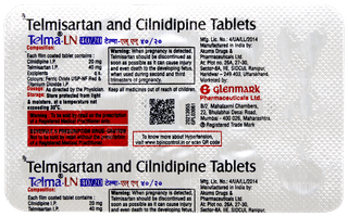 Telma Ln 40/20 Tablet 15