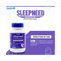 Healthvit Sleepneed Melatonin 5 MG Tablet 60
