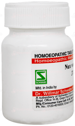 Dr Willmar Schwabe Nux Vomica 3X Tablet 20Gm