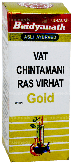 Baidyanath Vat Chintamani Ras Virhat With Gold Tablet 10