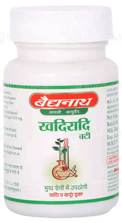 Baidyanath Khadiradi Bati Tablet 10Gm