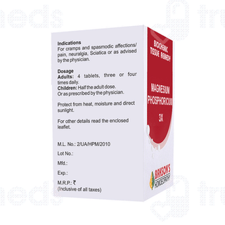 Baksons Magnesium Phosphoricum 3x Tablet 250