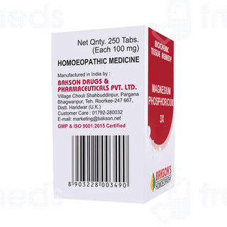Baksons Magnesium Phosphoricum 3x Tablet 250