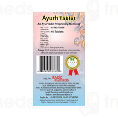 Basic Ayurveda Ayurh Tablet 40