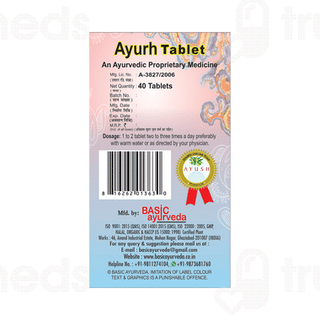 Basic Ayurveda Ayurh Tablet 40