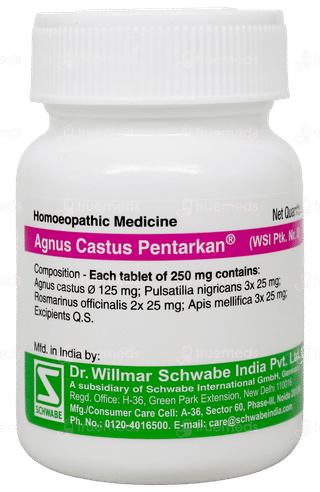 Dr Willmar Schwabe Agnus Castus Pentarkan Tablet 20gm