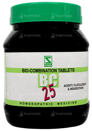 Dr Willmar Schwabe Bio Combination Bc 25 Tablet 550gm