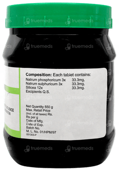 Dr Willmar Schwabe Bio Combination Bc 25 Tablet 550gm