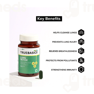Truebasics Lung Detox Tablet 90