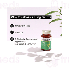 Truebasics Lung Detox Tablet 90