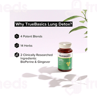 Truebasics Lung Detox Tablet 90