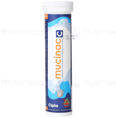 Mucinac C Strawberry Effervescent Tablet 15