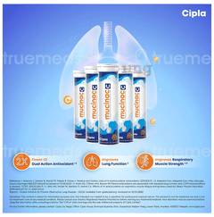 Mucinac C Strawberry Effervescent Tablet 15