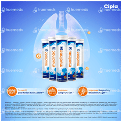 Mucinac C Strawberry Effervescent Tablet 15 Mucinac C Strawberry Effervescent Tablet 15