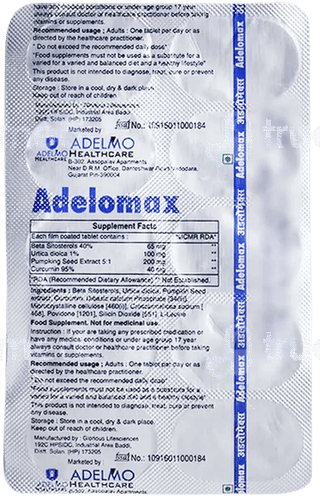 Adelomax Tablet 10