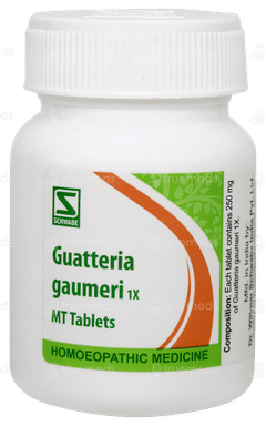 Dr Willmar Guatteria Gaumeri 1x Mt Tablet 20gm