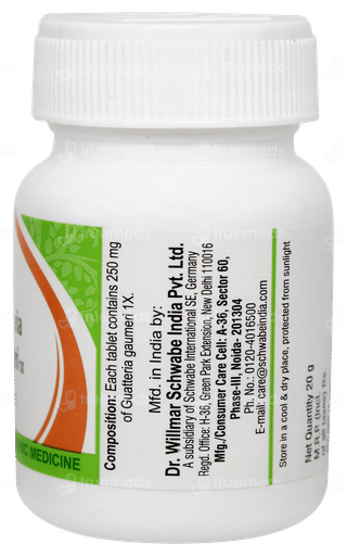 Dr Willmar Guatteria Gaumeri 1x Mt Tablet 20gm