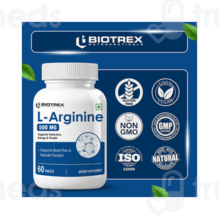 Biotrex L Arginine 500 Mg Tablet 60