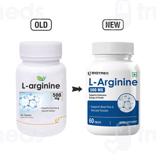 Biotrex L Arginine 500 Mg Tablet 60