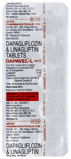 Dapavel L 10/5 Tablet 10