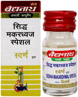 Baidyanath Siddha Makardhwaj Special Gold Tablet 25