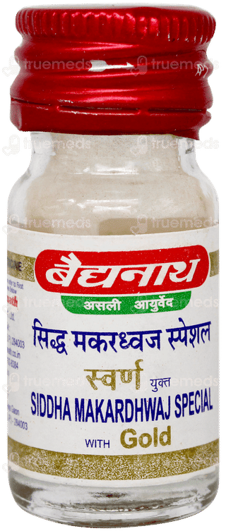 Baidyanath Siddha Makardhwaj Special Gold Tablet 25