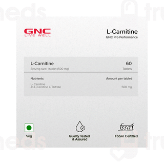 Gnc Pro Performance L Carnitine 500 MG Tablet 60