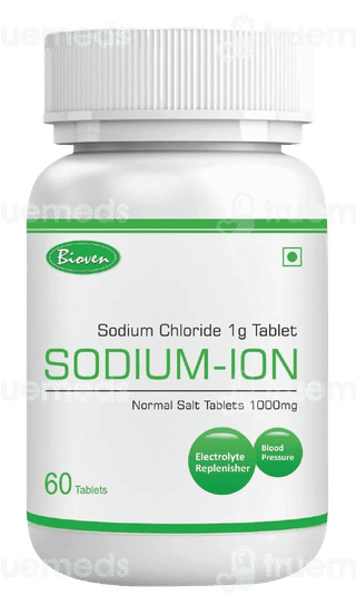 Bioven Sodium Ion 1 Gm Normal Salt Tablet 60