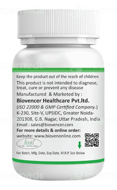 Bioven Sodium Ion 1 Gm Normal Salt Tablet 60