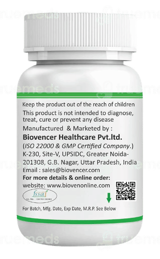 Bioven Sodium Ion 1 Gm Normal Salt Tablet 60