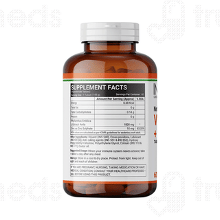Inlife Natural Vitamin C + Zinc Tablet 60