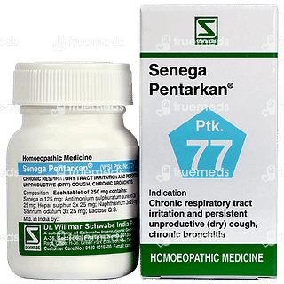 Dr Willmar Schwabe Senega Pentarkan Ptk 77 Tablet 20gm