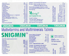 Snigmin Tablet 10