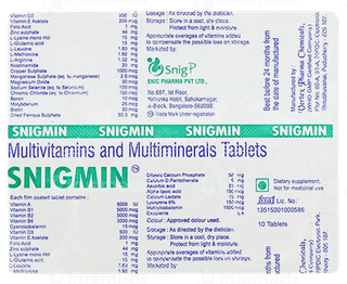 Snigmin Tablet 10