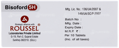 Bisoford 5h Tablet 10