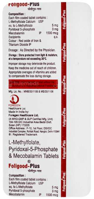 Foligood Plus Tablet 10