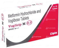 Voglicip M 0.2 Mg Tablet 10 Voglicip M 0.2 Mg Tablet 10