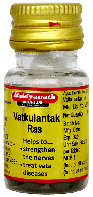 Baidyanath Vatkulantak Ras Tablet 25