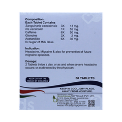 Bhargava Migin Tablet 30