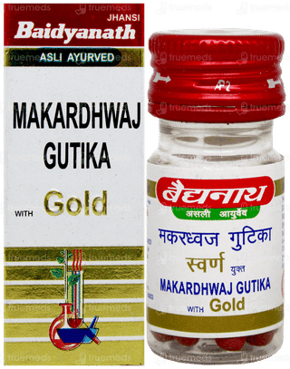 Baidyanath Makardhwaj Gutika With Gold Tablet 2.5Gm