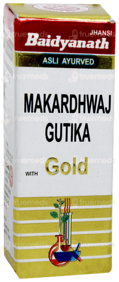 Baidyanath Makardhwaj Gutika With Gold Tablet 2.5Gm